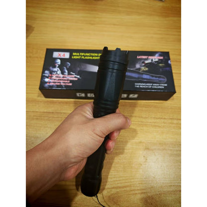 X4 Portable Electric Shock Function Rechargeable With LED Flashlight