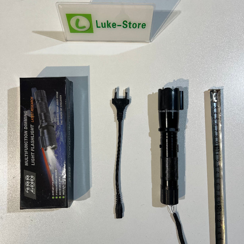 288 Portable Electric Shock Function Rechargeable With LED Flashlight