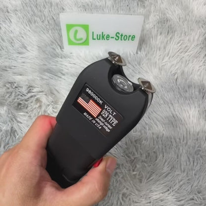 928 Max Voltage Portable Electric Shock Function Rechargeable With LED Flashlight