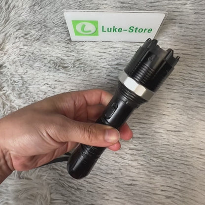 8810 Portable Electric Shock Function Rechargeable With LED Flashlight