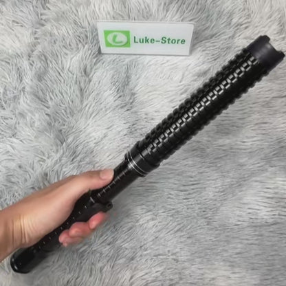 X10 Baton Portable Electric Shock Function Rechargeable With LED Flashlight