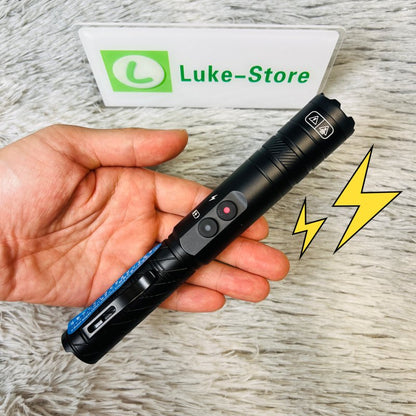 W-02 Portable Electric Shock Function Rechargeable With LED Flashlight