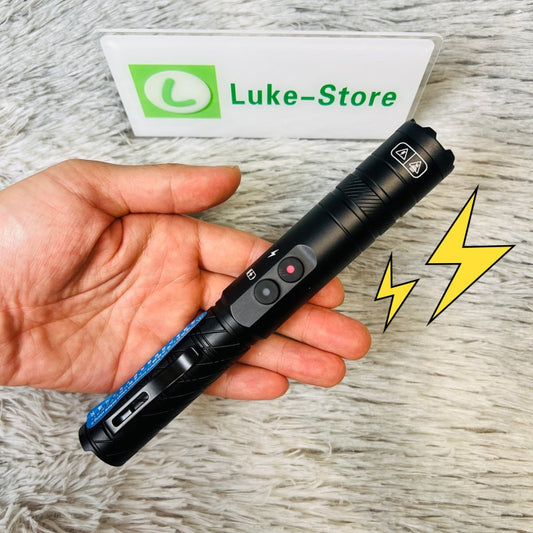 W-02 Portable Electric Shock Function Rechargeable With LED Flashlight